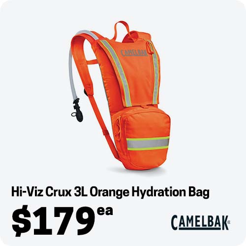 Camelbak - Ambush Hydration Bag - Hi-Viz Crux - Orange - 3L